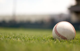 Baseball on Field