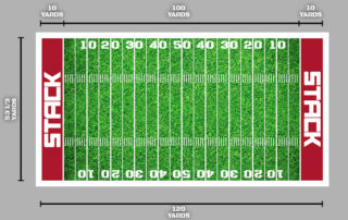 football field dimensions